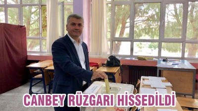 CANBEY RÜZGARI HİSSEDİLDİ