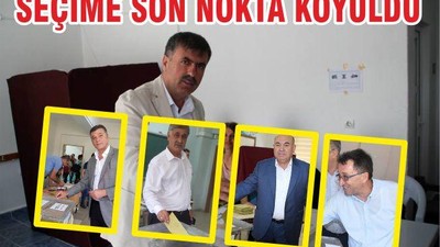 SEÇİM’E SON NOKTA KOYULDU