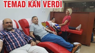 TEMAD KAN VERDİ