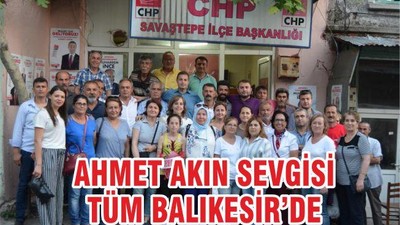 AHMET AKIN SEVGİSİ TÜM BALIKESİR’DE