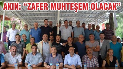 AKIN ZAFER MUHTEŞEM OLACAK
