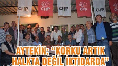 ENSAR AYTEKİN: “KORKU ARTIK HALKTA DEĞİL İKTİDARDA”