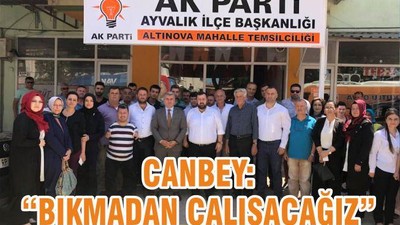 BALIKESİR’İN CANBEYİ AYVALIK, GÖMEÇ VE BURHANİYE’DEYDİ