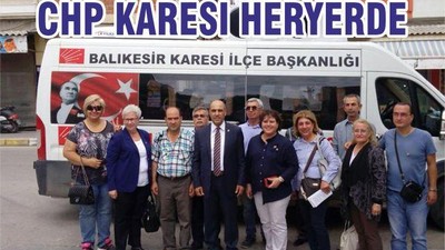 CHP KARESİ HER YERDE
