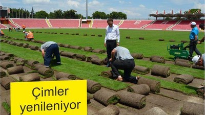 ÇİMLER YENİLENİYOR