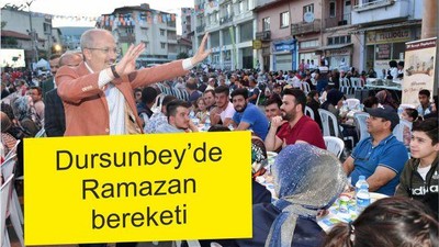 DURSUNBEY’DE RAMAZAN BEREKETİ
