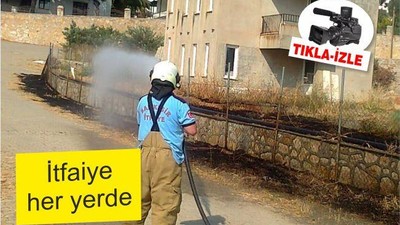 İtfaiye her yerde..