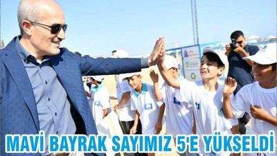 MAVİ BAYRAK SAYIMIZ 5’E YÜKSELDİ