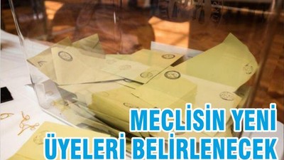 MECLİSİN YENİ ÜYELERİ BELİRLENECEK