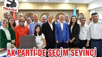 Balıkesir'de AK Parti Seçim Sonuçlarını Kutladı