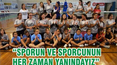 EDREMİT KAYMAKAMI ALİ SIRMALI, “SPORUN VE SPORCUNUN HER ZAMAN YANINDAYIZ”
