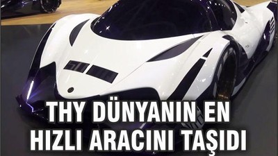 THY, Dünyanın En Hızlı Aracını Taşıdı