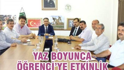 YAZ BOYUNCA ÖĞRENCİ’YE ETKİNLİK