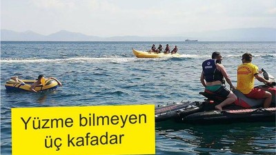 YÜZME BİLMEYEN 3 KAFADAR