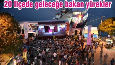 20 ilçe’de geleceğe bakan yürekler