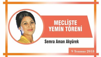 MECLİSTE YEMİN TÖRENİ