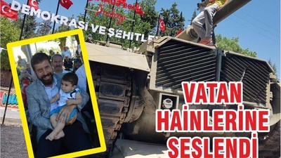 VATAN HAİNLERİNE SESLENDİ
