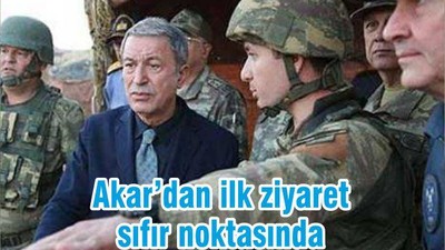 Akar’dan ilk ziyaret sıfır noktasında