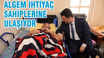 ALGEM İHTİYAÇ SAHİPLERİNE ULAŞIYOR