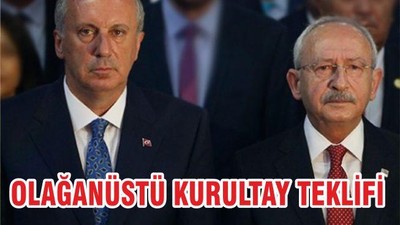 OLAĞANÜSTÜ KURULTAY TEKLİFİ