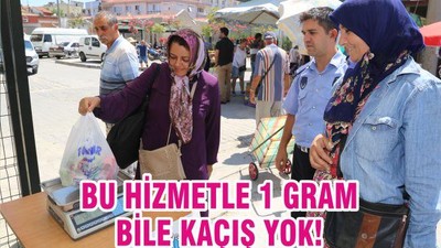 BU HİZMETLE 1 GRAM BİLE KAÇIŞ YOK!