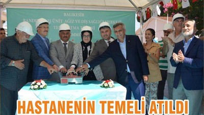 HASTANENİN TEMELİ ATILDI