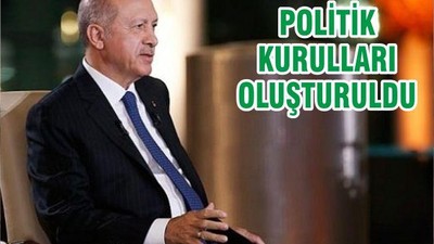POLİTİK KURULLARI OLUŞTURULDU
