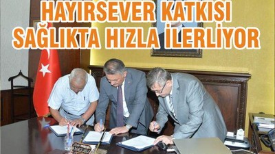 HAYIRSEVER KATKISI SAĞLIKTA HIZLA İLERLİYOR