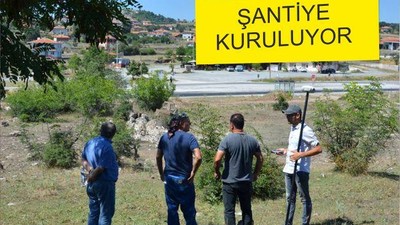 ŞANTİYE KURULUYOR