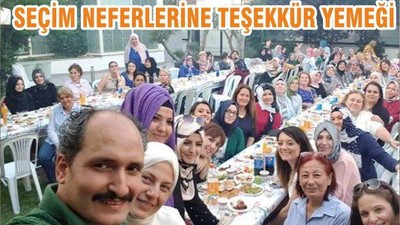 SEÇİM NEFERLERİNE TEŞEKKÜR YEMEĞİ