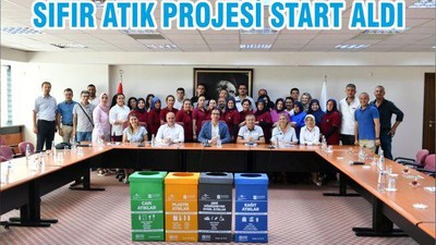 SIFIR ATIK PROJESİ START ALDI