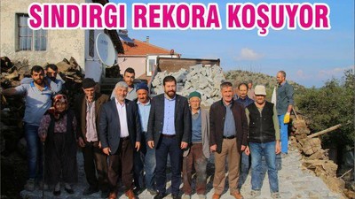SINDIRGI REKORA KOŞUYOR