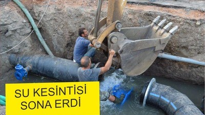 SU KESİNTİSİ SONA ERDİ