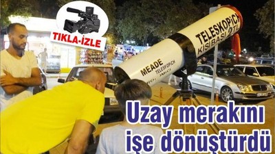 Uzay merakını işe dönüştürdü