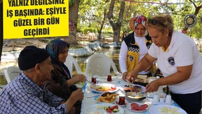 YALNIZ DEĞİLSİNİZ İŞ BAŞINDA: EŞİYLE GÜZEL BİR GÜN GEÇİRDİ