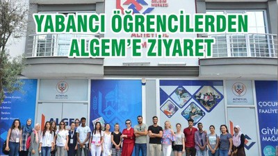 YABANCI ÖĞRENCİLERDEN ALGEM’E ZİYARET