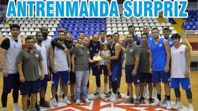 ANTRENMANDA SÜRPRİZ