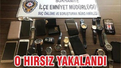 O HIRSIZ YAKALANDI