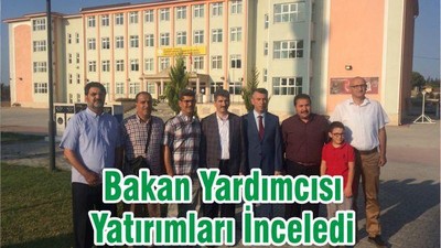 Bakan Yardımcısı Yatırımları İnceledi