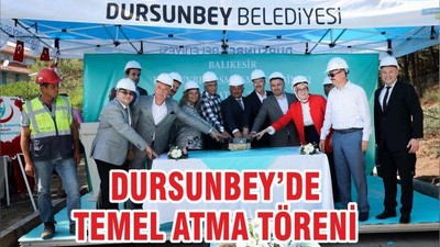 DURSUNBEY’DE TEMEL ATMA TÖRENİ
