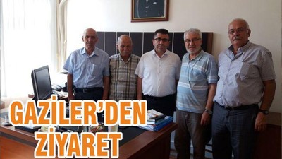 GAZİLER’DEN ZİYARET