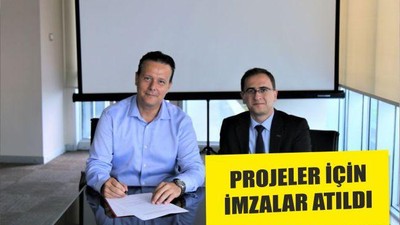PROJELER İÇİN İMZALAR ATILDI