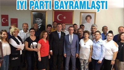 İYİ PARTİ BAYRAMLAŞTI