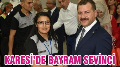 KARESİ’DE BAYRAM SEVİNCİ