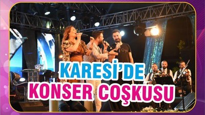 KARESİ’DE KONSER COŞKUSU