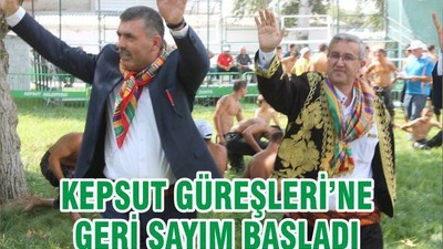 KEPSUT GÜREŞLERİ’NE GERİ SAYIM BAŞLADI