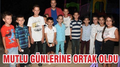MUTLU GÜNLERİNE ORTAK OLDU