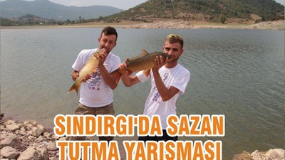 SINDIRGI'DA SAZAN TUTMA YARIŞMASI