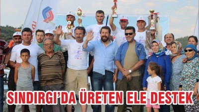 SINDIRGI’DA ÜRETEN ELE DESTEK