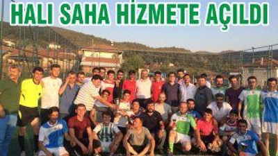 HALI SAHA HİZMETE AÇILDI